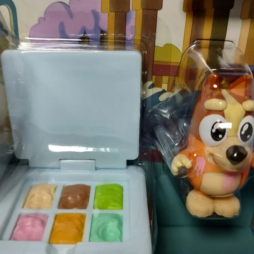 Bluey Cartoon Bingo's Ice Cream Cart With Bingo figure NWT